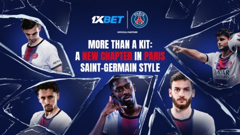 1xBet Celebrates PSG's New Away Kit: A Tribute to the Capitale