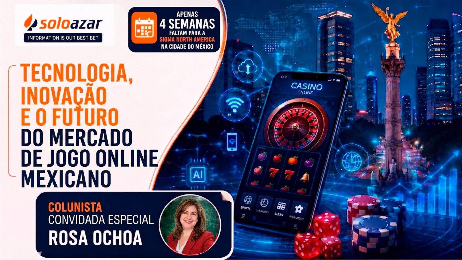 Rosa Ochoa: tecnologia, inovação e o futuro do mercado mexicano de jogos online