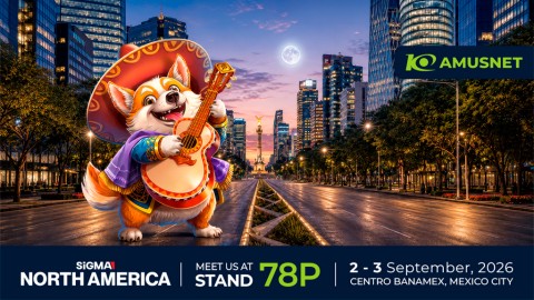 Amusnet reafirma la estrategia de expansión de LATAM en SiGMA North America 2026