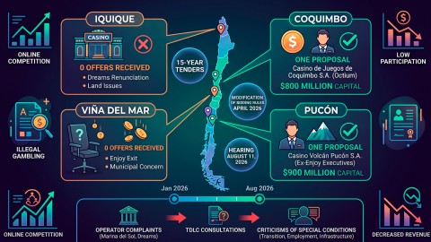 Chilean Casino Tender Sees Lower-Than-Expected Turnout