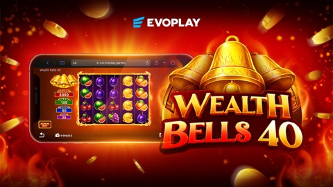 Evoplay lanza Wealth Bells 40: Una moderna experiencia de tragamonedas