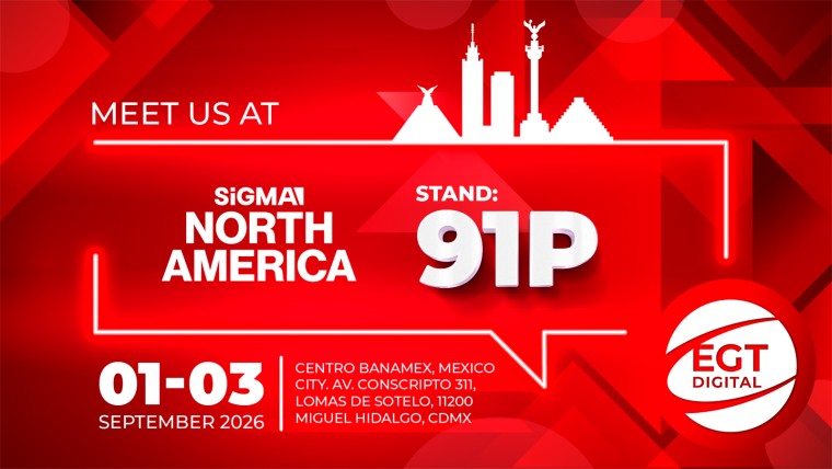 EGT Digital mostrará su cartera en expansión en SiGMA North America