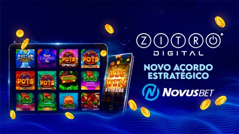Zitro Digital amplia alcance por meio de parceria com a Novusbet