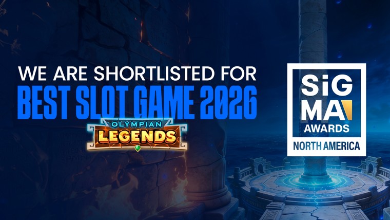 Olympian Legends de Galaxsys finalista en los SiGMA North America Awards
