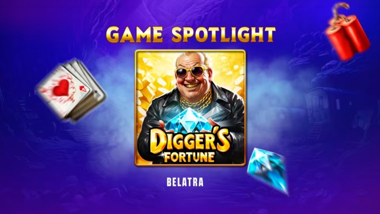 Digger’s Fortune: La tragamonedas industrial de alta tecnología de Belatra
