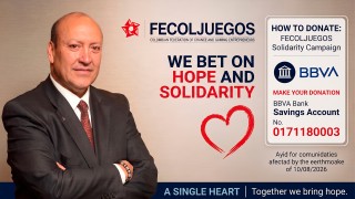 FECOLJUEGOS explains the solidarity campaign to support the victims of the earthquake