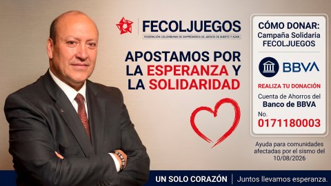 FECOLJUEGOS explica la campaña solidaria para apoyar a las víctimas del terremoto