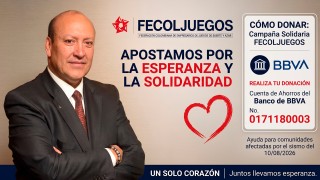 FECOLJUEGOS explica la campaña solidaria para apoyar a las víctimas del terremoto
