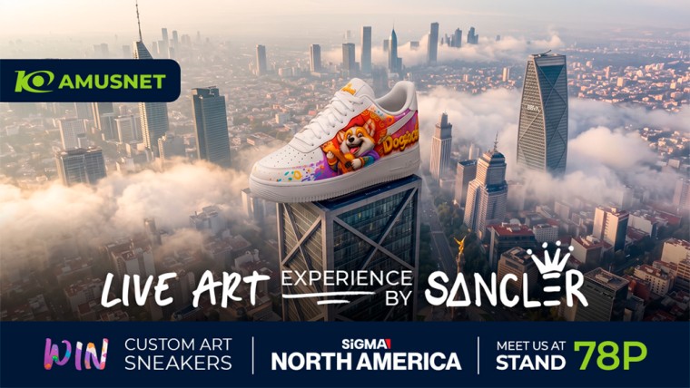 Amusnet presenta una experiencia de arte urbano en SiGMA North America 2026