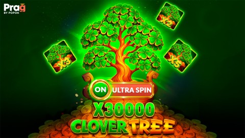 PopOK Gaming lanza el tercer juego de la línea Prag: Clover Tree x30000 Prag