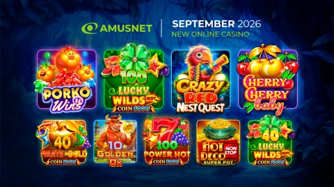 Amusnet Unveils Diverse Lineup of New Games for September