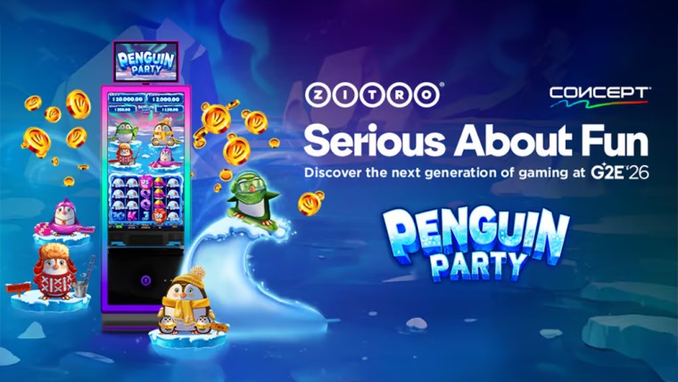 Empieza la diversión con Penguin Party de Zitro en G2E Las Vegas