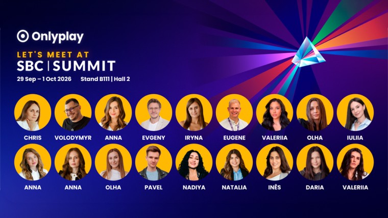 Onlyplay en SBC Summit 2026: marca renovada y juegos de última generación