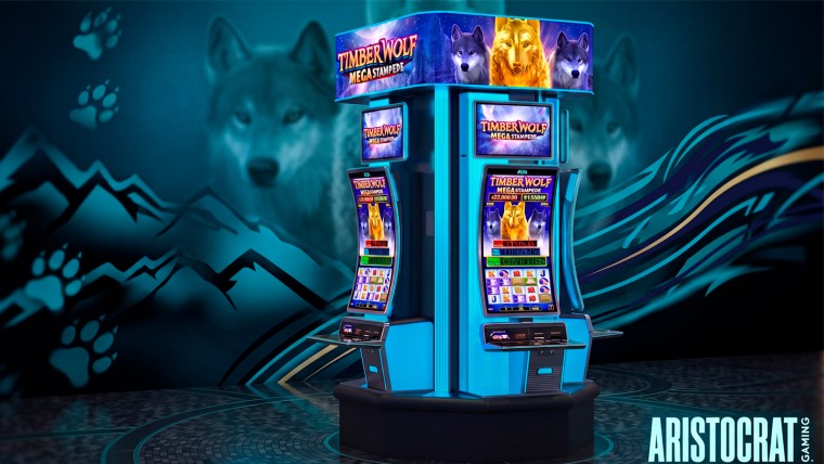 Aristocrat Gaming lanza la nueva tragamonedas Timber Wolf Mega Stampede