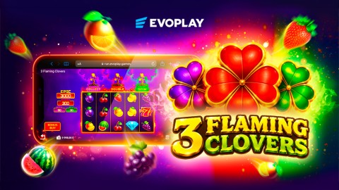 Evoplay lanza 3 Flaming Clovers
