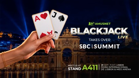 Blackjack Live Leads Amusnet’s Showcase at SBC Summit 2026