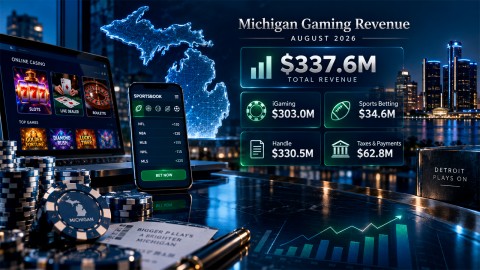 Michigan Operators Report $337.6M Revenue in August 2026