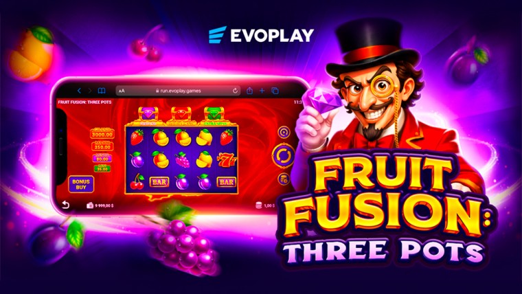Evoplay presenta Fruit Fusion: Three Pots