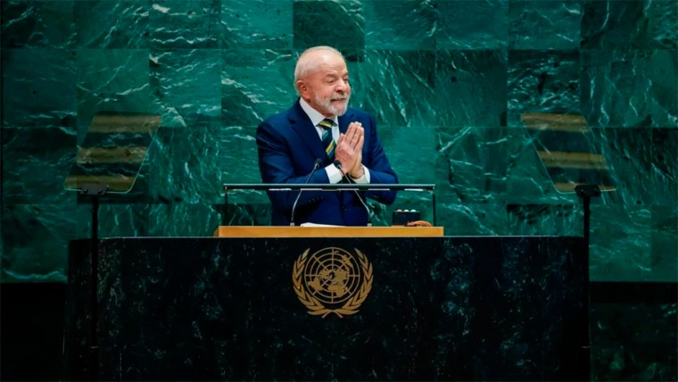 El presidente de Brasil critica las bets en su discurso ante la ONU