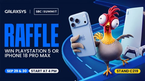 Galaxsys to Showcase Latest titles and Exclusive Raffle at SBC Summit 2026