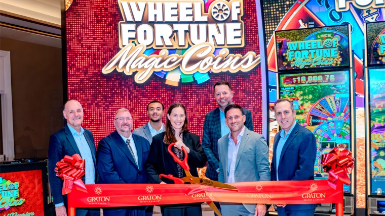 Graton Resort & Casino presenta el debut mundial de Wheel of Fortune Magic Coins de IGT