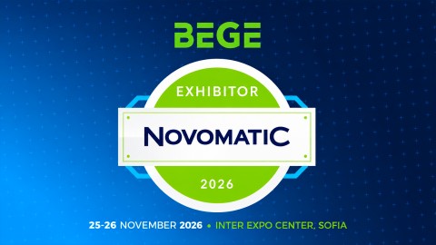 NOVOMATIC Confirmed as Official Exhibitor for BEGE 2026