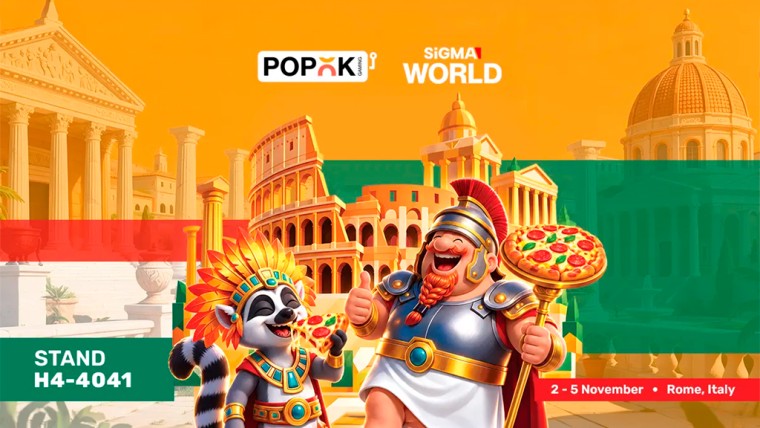 PopOK Gaming regresa a Roma para SiGMA World 2026