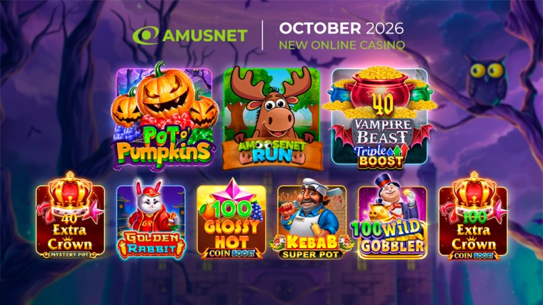 Amusnet presenta una diversa selección de alto impacto para octubre