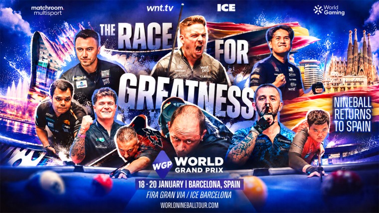 World Nineball Tour 2027: La Alianza de WorldGaming en ICE Barcelona