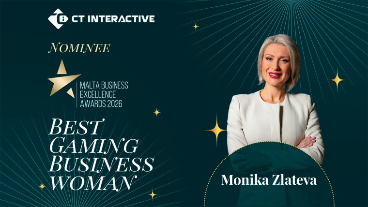 Monika Zlateva, CCO de CT Interactive, nominada como Mejor Empresaria del Sector del Juego