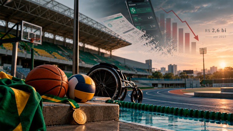 Bets podem tirar R$ 2,6 bilhões do esporte olímpico e paralímpico