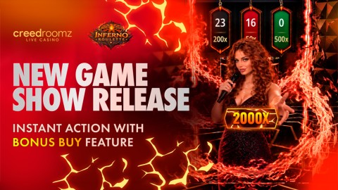 Creedroomz Launches Inferno Roulette: Dynamic Multipliers and Bonus Features