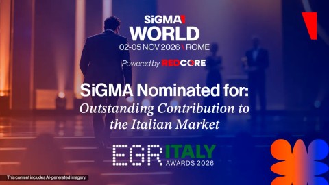 SiGMA World Shortlisted for EGR Italy Awards 2026
