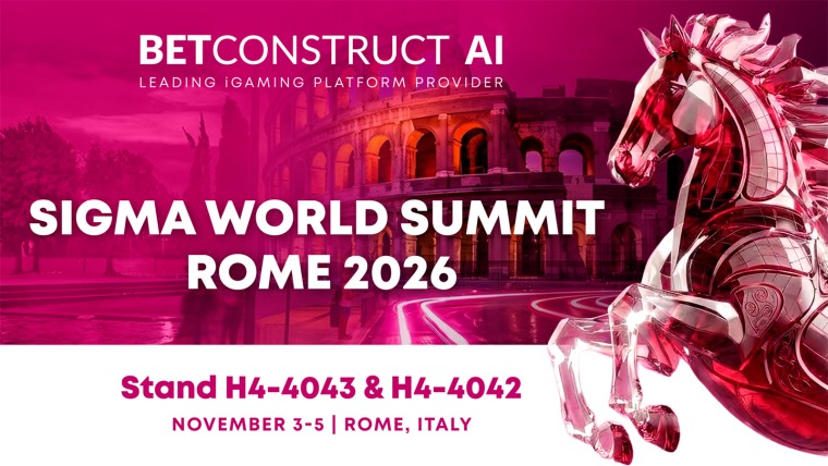 BetConstruct AI lleva su ecosistema al SiGMA World 2026 en Roma