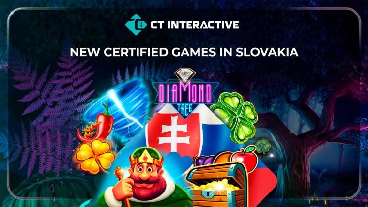 CT Interactive amplía su catálogo de juegos en Eslovaquia