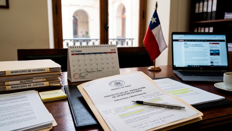 Chile amplía plazo para indicaciones en regulación de apuestas online