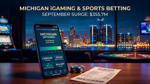 Michigan’s iGaming and Betting Surge: September Gross Receipts Skyrocket to $355.7M