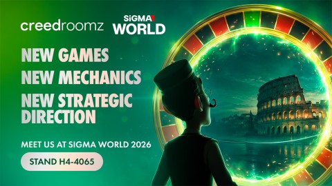 SiGMA World 2026: CreedRoomz will showcase its two new titles and strategic vision