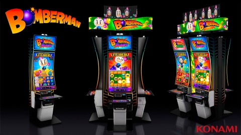 Konami's BOMBERMAN Slots Named North America Game of the Year, Land-based