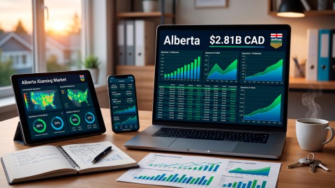Alberta's iGaming Market Hits $2.81 Billion in Wagers