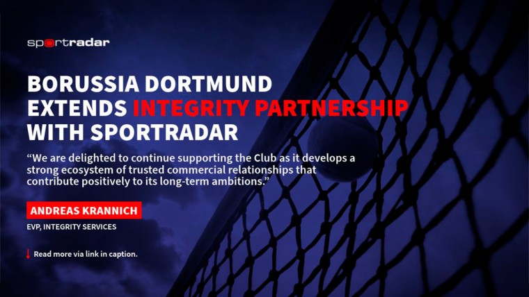 Borussia Dortmund y Sportradar: Asociación por la Integridad Deportiva