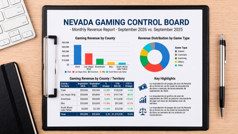 Nevada Gaming Collections Report: September 2026 Insights